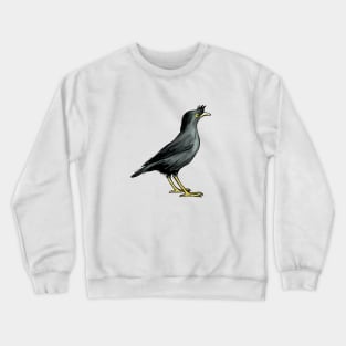 Crested Myna Crewneck Sweatshirt